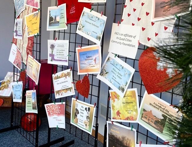 Valentines in Fulton Association for Community Enrichment display